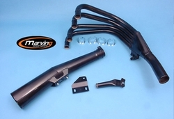 Układ wydechowy czarny Kawasaki Z 750