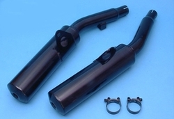 Tłumiki czarne Yamaha FJ 1200 88-90