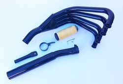 Układ wydechowy czarny Suzuki GSX 750 89-06