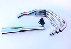 Układ wydechowy chrom Suzuki GSX 750 1100