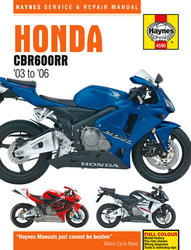 Instrukcja serwisowa Honda CBR 600 RR 03-06