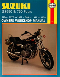 Instrukcja serwisowa Suzuki GS 550 750