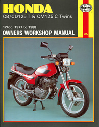 Instrukcja serwisowa Honda CB 125 CD 125 CM 125 Twin