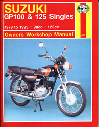 Instrukcja serwisowa Suzuki GP 100 125