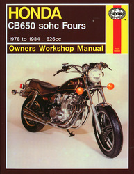 Instrukcja serwisowa Honda CB 650 78-84
