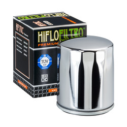 Filtr oleju HiFlo HF170C chromowany