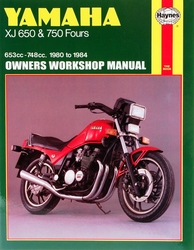 Instrukcja serwisowa Yamaha XJ 650 750 80-84