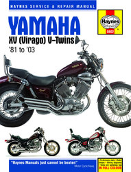 Instrukcja serwisowa Yamaha XV 535 750 1000 1100 Virago