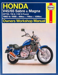 Instrukcja serwisowa Honda VF 750 82-89