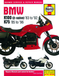 Instrukcja serwisowa BMW K 75 100 2-valve Models