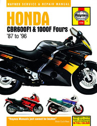 Instrukcja serwisowa Honda CBR 600 1000 F Fours 87-96