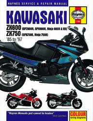 Instrukcja serwisowa Kawasaki GPZ 600 GPX 600 750