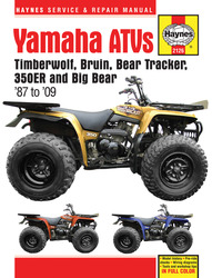 Instrukcja serwisowa Yamaha YFM 350 Big Bear 87-95