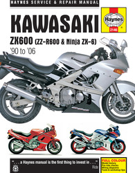 Instrukcja serwisowa Kawasaki ZZR 600 ZX 600 90-06