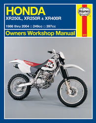 Instrukcja serwisowa Honda XR 250 86-90 XR 400 97-99
