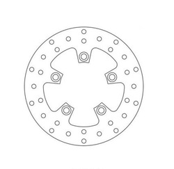 Tarcza hamulcowa tył Suzuki GSXR 600 750 1000 SV 650 1000
