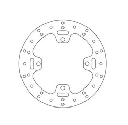 Tarcza hamulcowa Wavy tył Kawasaki KX 125 250 450 Suzuki RMZ 250