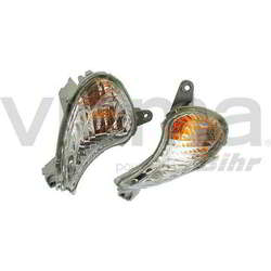 Kierunkowskaz przedni lewy z białym kloszem Suzuki GSX 1300 Hayabusa 08-17