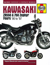 Instrukcja serwisowa Kawasaki ZR 550 750 Zephyr
