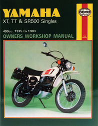 Instrukcja serwisowa Yamaha SR 500 XT 500