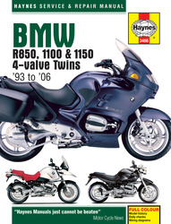Instrukcja serwisowa BMW R 850 1100 1150 4-valve Twins 93-04