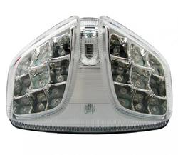 Lampa tylna LED biała/przeźroczysta Suzuki GSXR 600 750 1000