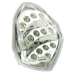 Lampa tylna LED biała przeźroczysta Suzuki GSXR 1000 03-04