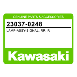 Kierunkowskaz tylny prawy Kawasaki EX 300 Ninja Z 800 (ZR800)
