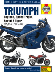 Instrukcja serwisowa Triumph Daytona Sprint Tiger 955