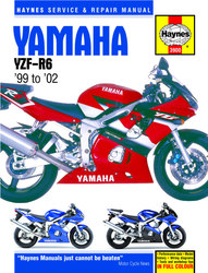 Instrukcja serwisowa Yamaha YZF-R 6 98-02