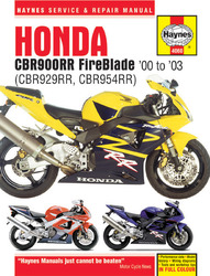 Instrukcja serwisowa Honda CBR 900 RR Fireblade 00-03