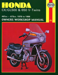 Instrukcja serwisowa Honda CX 500 650 GL 500 650 Silverwing