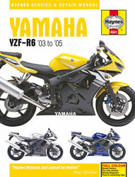 Instrukcja serwisowa Yamaha YZF-R6 600 03-05