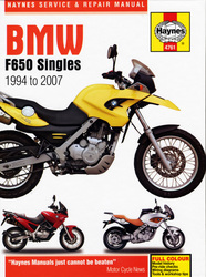 Instrukcja serwisowa BMW F 650 94-07