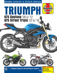 Instrukcja serwisowa Triumph Daytona 675 Street Triple 06-16