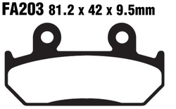 Klocki hamulcowe przód FA203HH Honda CBR 600 F 91-94