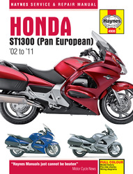 Instrukcja serwisowa Honda ST 1300 Pan European 02-10