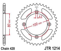 Zębatka tylna 36Z JTR1214.36 Honda XR 70 97-00 CRF 70 04-12