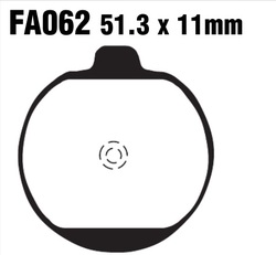 Klocki hamulcowe przód FA062 Kawasaki Z 1000 1300 ZG 1300