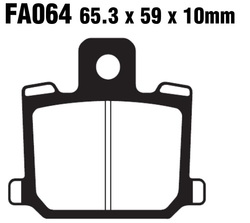 Klocki hamulcowe przód FA064 Yamaha RD 250 80-83