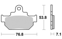 Klocki hamulcowe przód Suzuki GZ 125 RM 125 250 TU 250 VL 125 LS 650