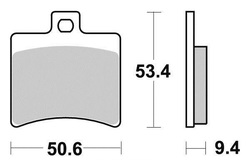 Klocki hamulcowe przód S1113