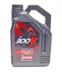 Olej silnikowy Motul 300V 15W50 Factory Line 4L Syntetyczny