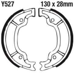 Szczęki hamulcowe przód Y527G Yamaha SR 125 YBR 125 YFM 80 XC 125