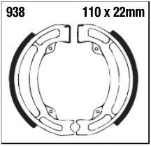 Szczęki hamulcowe przód 938 Hyosung TE 50 05-07 TE 90 05-07