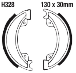 Szczęki hamulcowe przód H328 Honda CR 250 R 82-83 CR 480 R 83