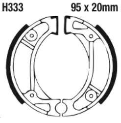 Szczęki hamulcowe przód H333 Honda CR 50 60 80 CRF 70 80 100 110 XR 100