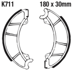 Szczęki hamulcowe przód K711 Kawasaki S1 Mach 73-75 Z 250 80-84