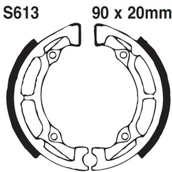 Szczęki hamulcowe przód S613 Kawasaki KDX 50 Suzuki CL 50 CS 50 JR 50