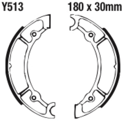 Szczęki hamulcowe przód Y513 Yamaha XS 250 81